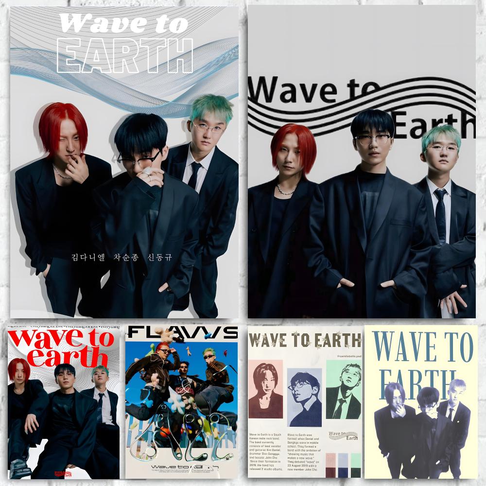 Home Office Wallpaper - Band Wave To Earth Poster High-quality