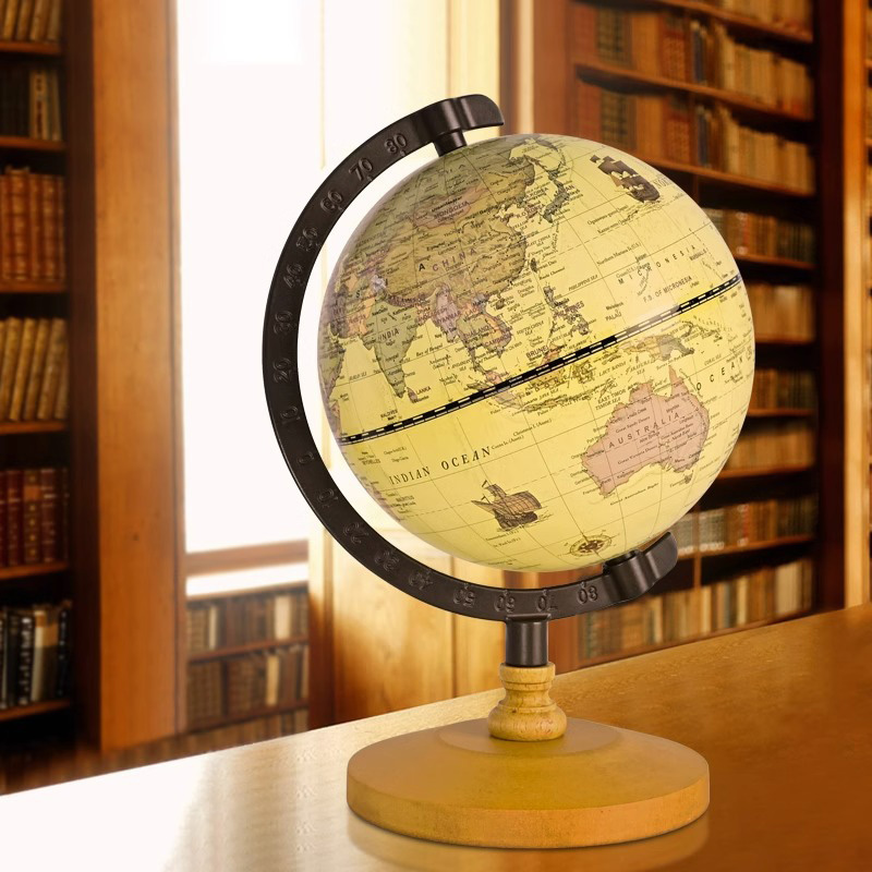 English Home Office - Home Decor Wooden Crafts Retro Globe