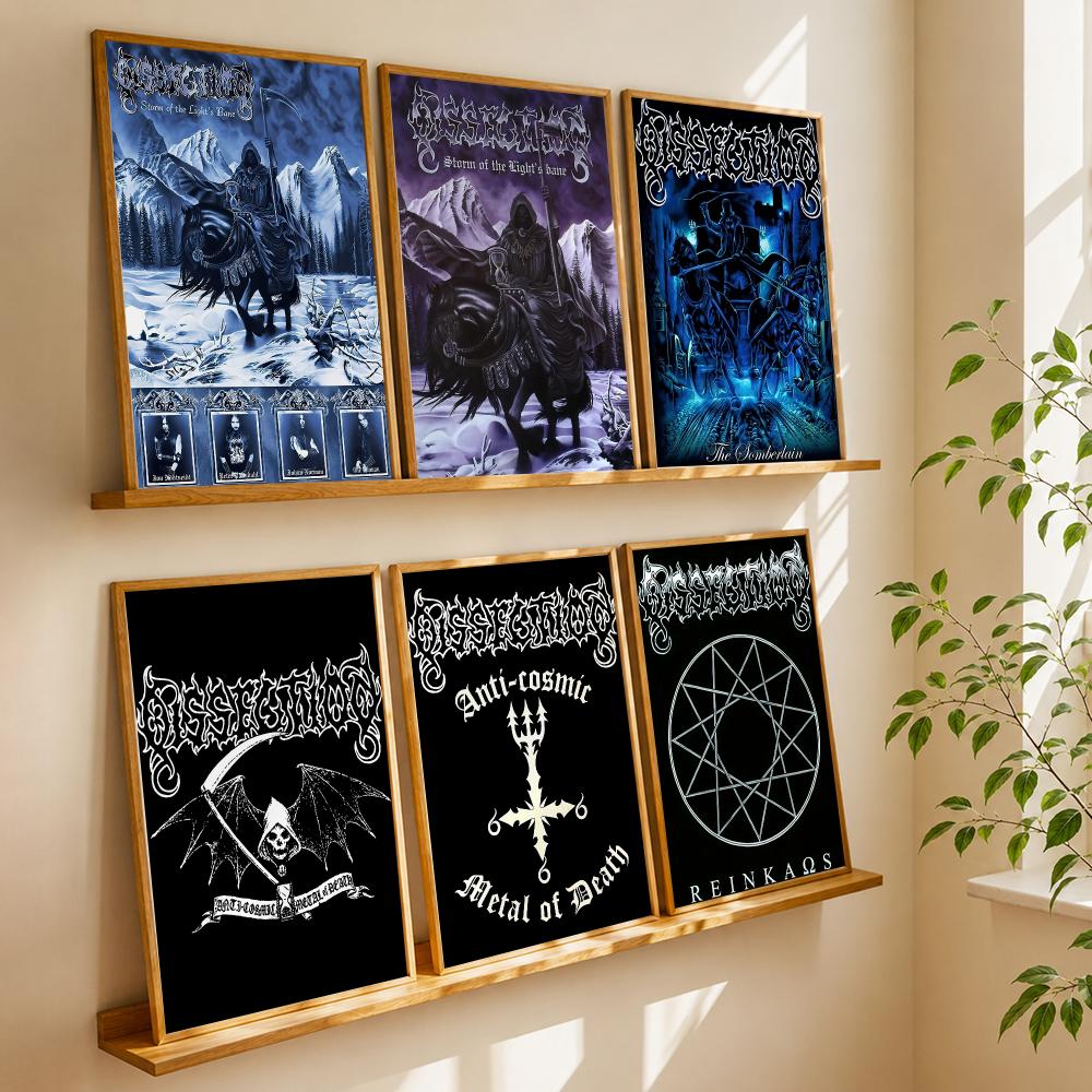 Home Office Wallpaper - Metal Band D-Dissection Poster HD Home