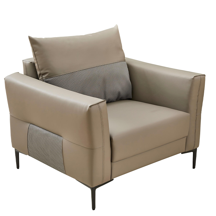 Modern Leather Office Sofa Set - Home Office Furniture Sets 评论和价格