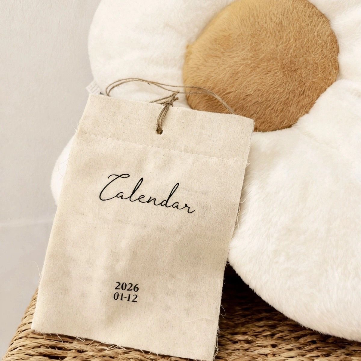 Ins Cotton Cloth 2026 Wall Cal - English Home Office 评论和价格
