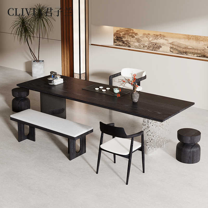 Wabi Sandy Wind Solid Wood Lar - Home Office Guest Room 评论和价格