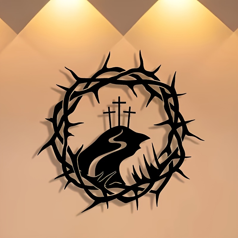 CIFBUY Iron Wall Art Vine Circ - Home Office For 评论和价格