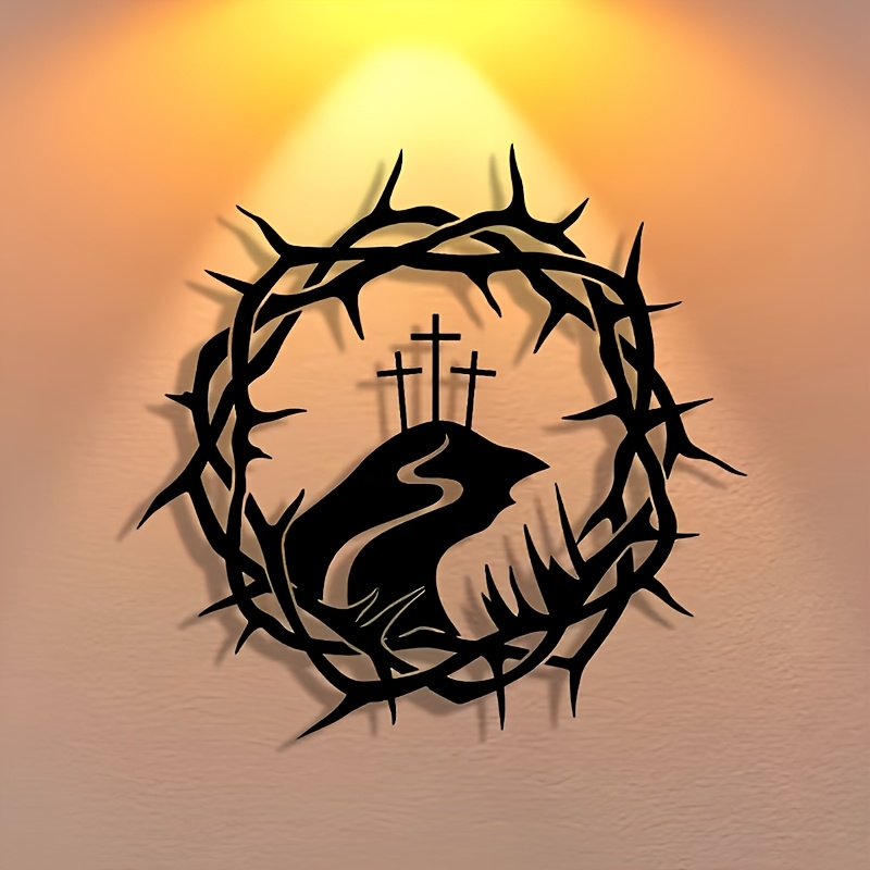 CIFBUY Iron Wall Art Vine Circ - Home Office For 评论和价格