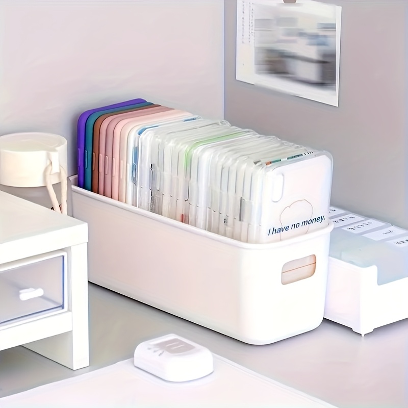 4pcs White Plastic Storage Box - Home Office Furniture Sets 评论和价格