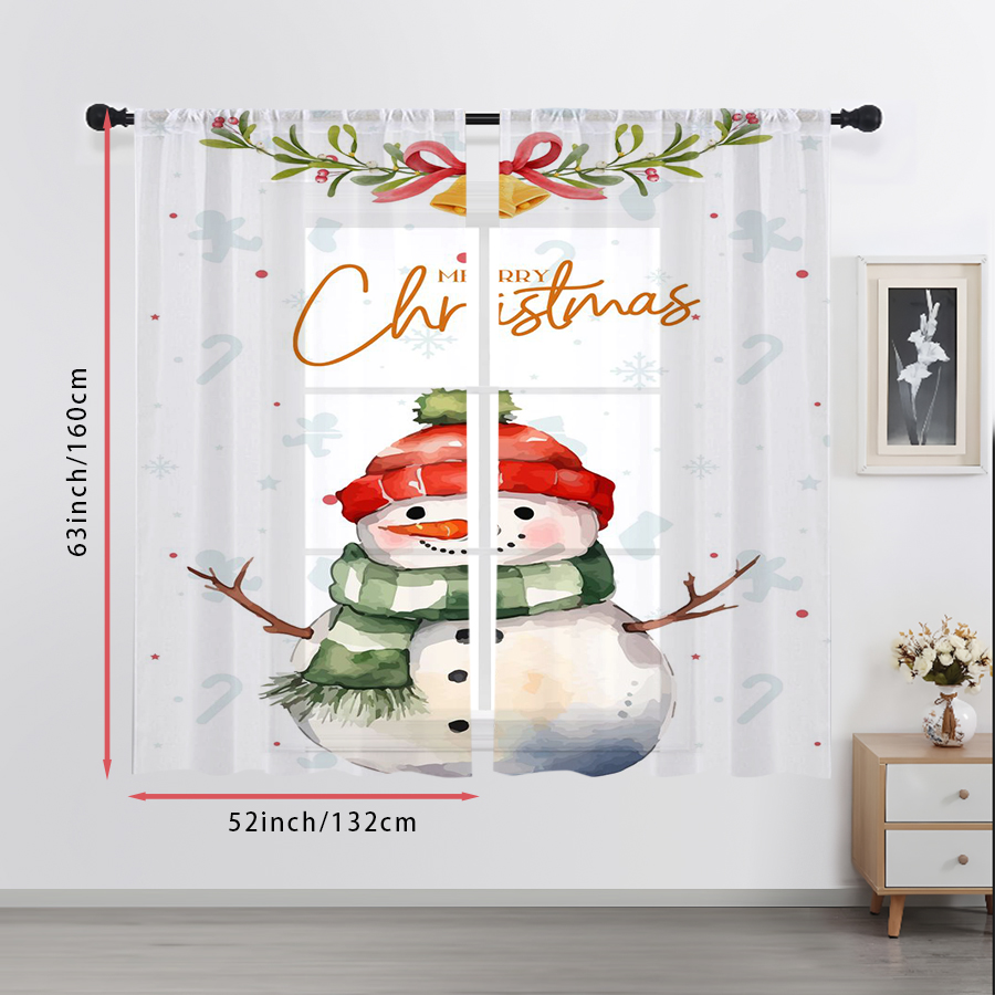 2PCS Merry Christmas Snowman S - Home Office For 评论和价格