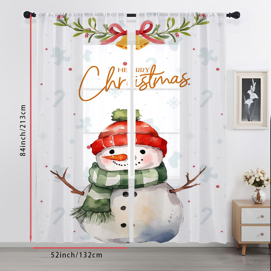 2PCS Merry Christmas Snowman S - Home Office For 评论和价格