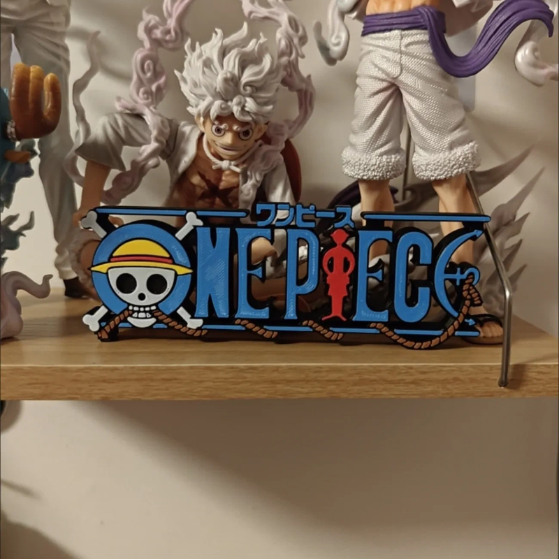 3D Logo One Piece Printed Sign - Home Office Romance Manga 评论和价格