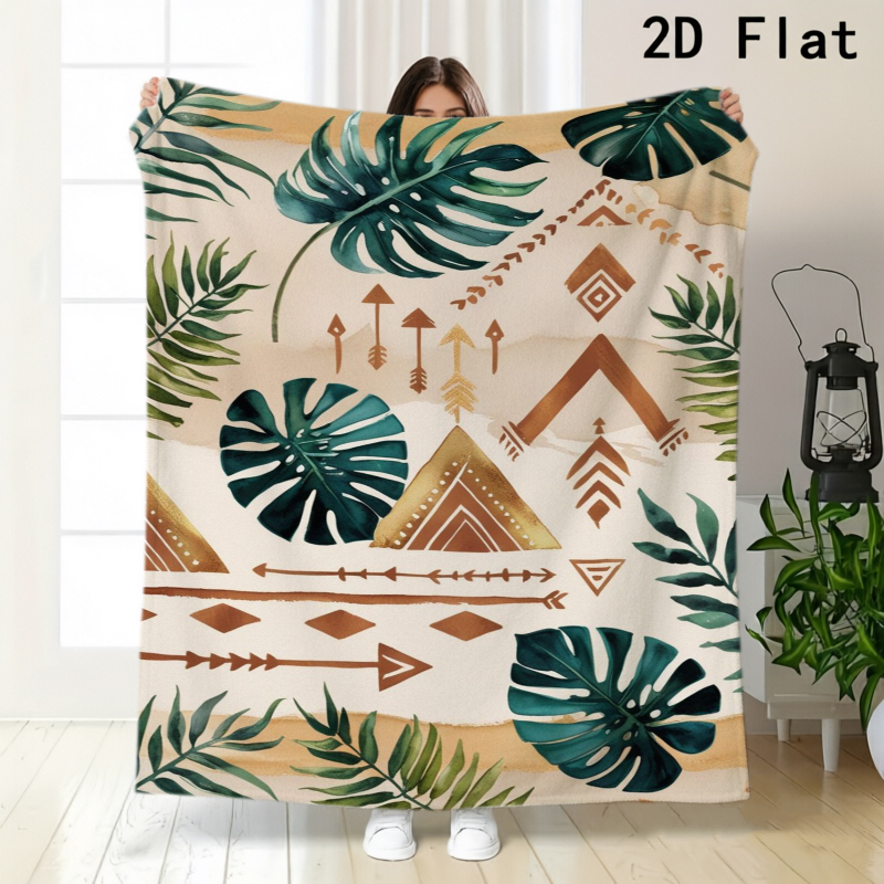 Pastel Navajo Striped Throw Bl - Home Office Guest Room 评论和价格