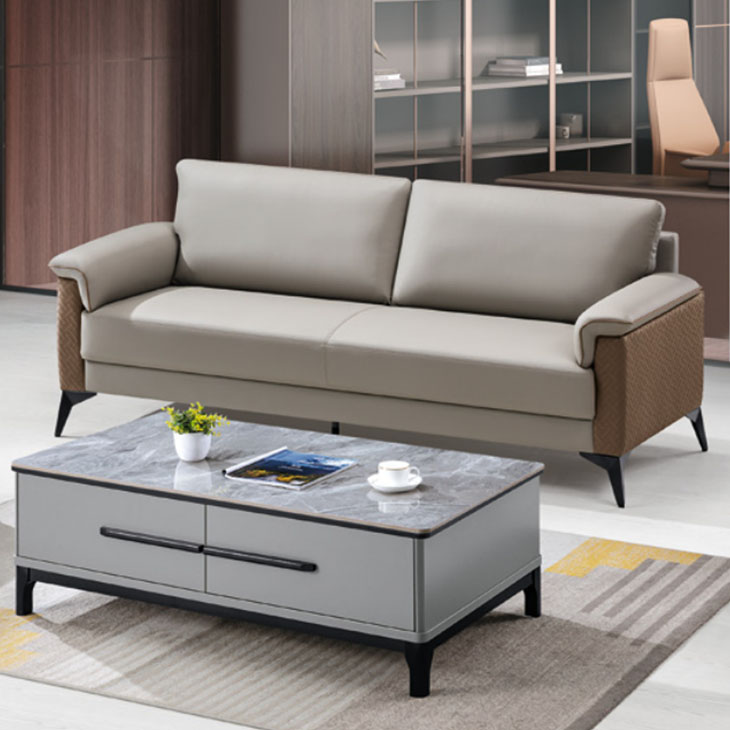 Sectional Office Reception Sof - Home Office Furniture Sets 评论和价格