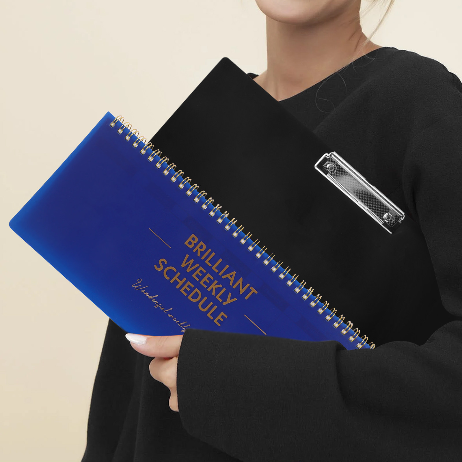 Blue Weekly Planner Undated En - English Home Office 评论和价格