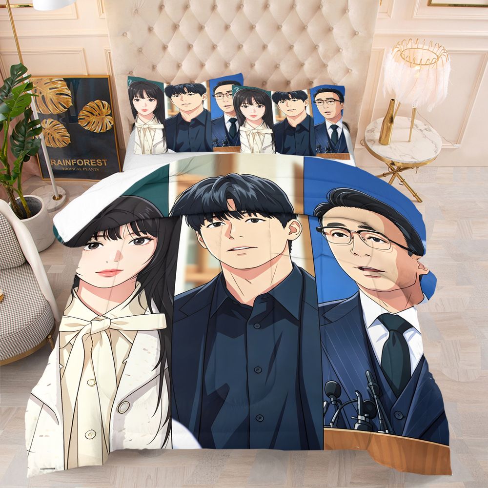 Korean Office Trio Cartoon Pri - Home Office Guest Room 评论和价格