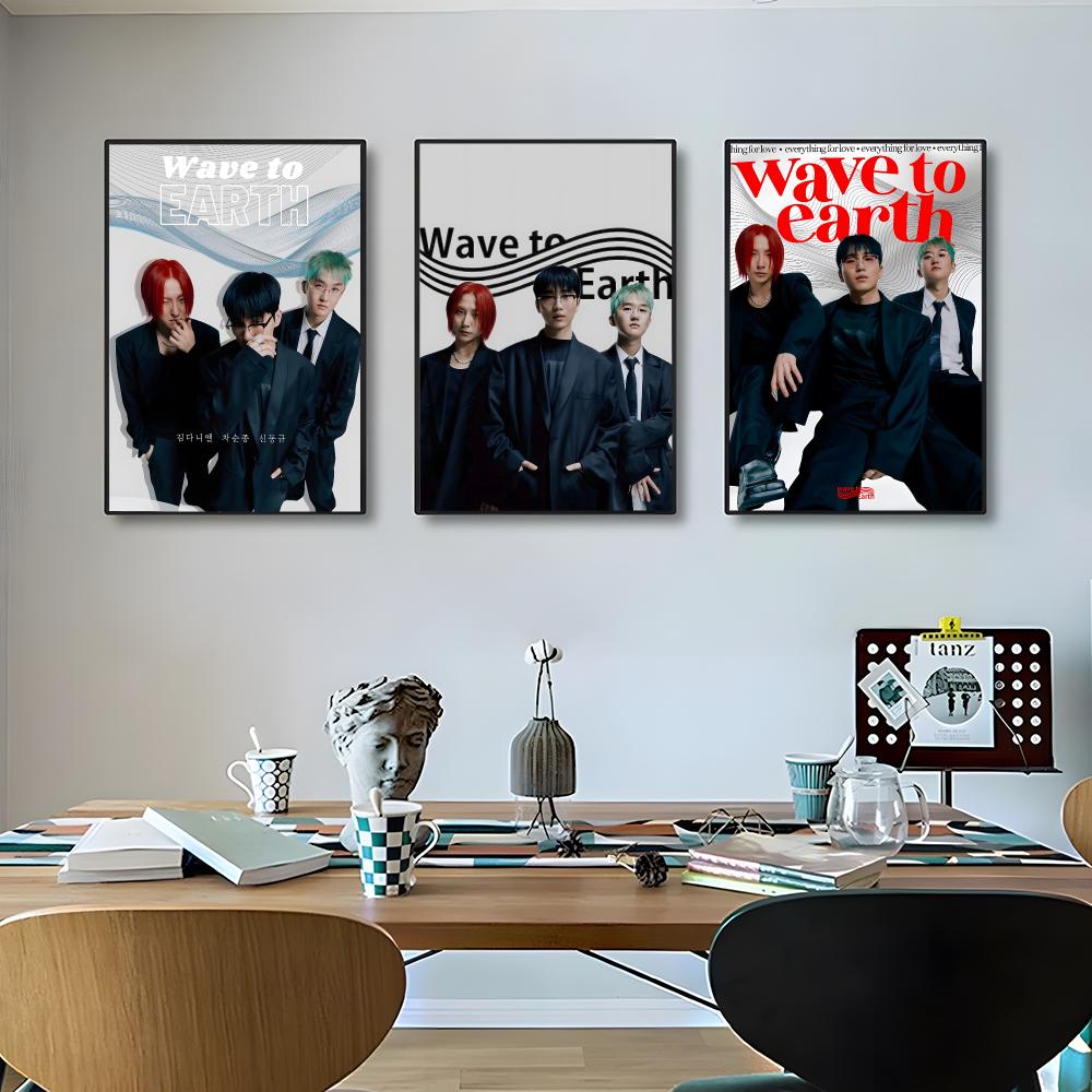 Band Wave To Earth Poster High - Home Office Wallpaper 评论和价格
