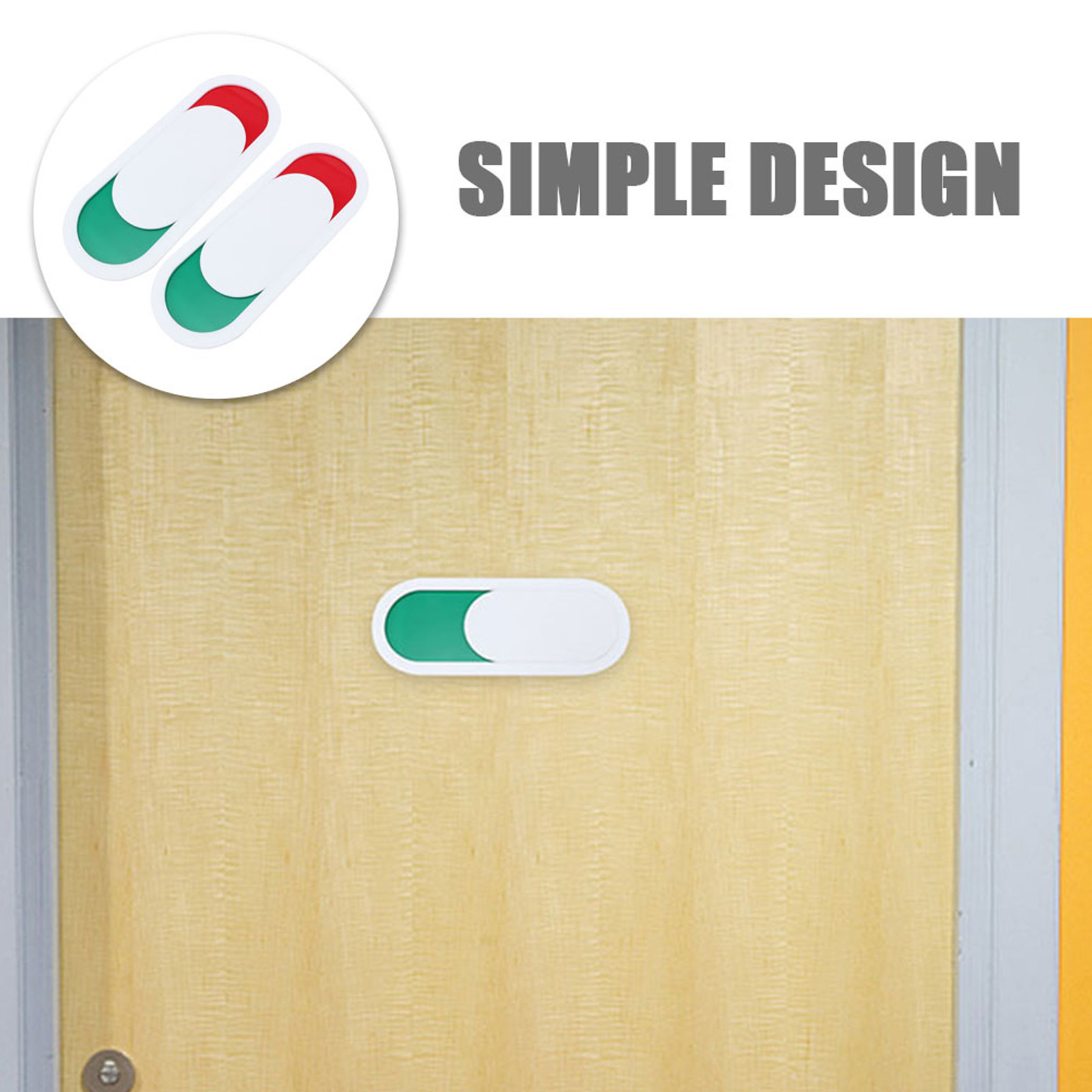 2Pcs Vacant Occupied Sign for  - Home Office Vacantes 评论和价格