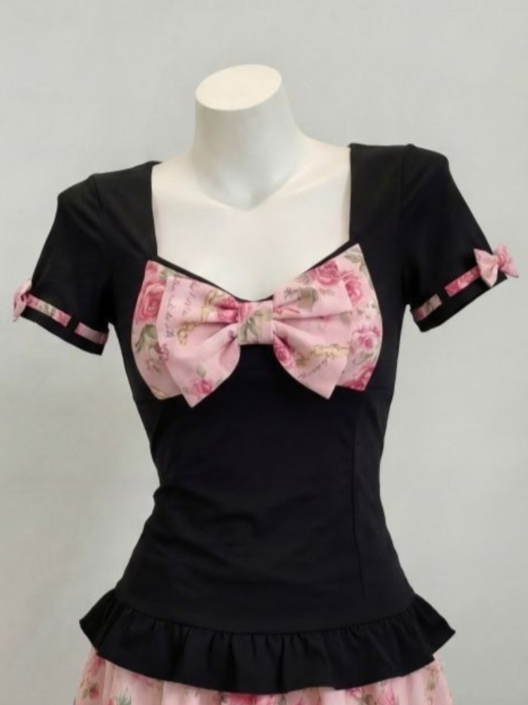 Women's Sweet Floral Print Two - Home Office For Two 评论和价格