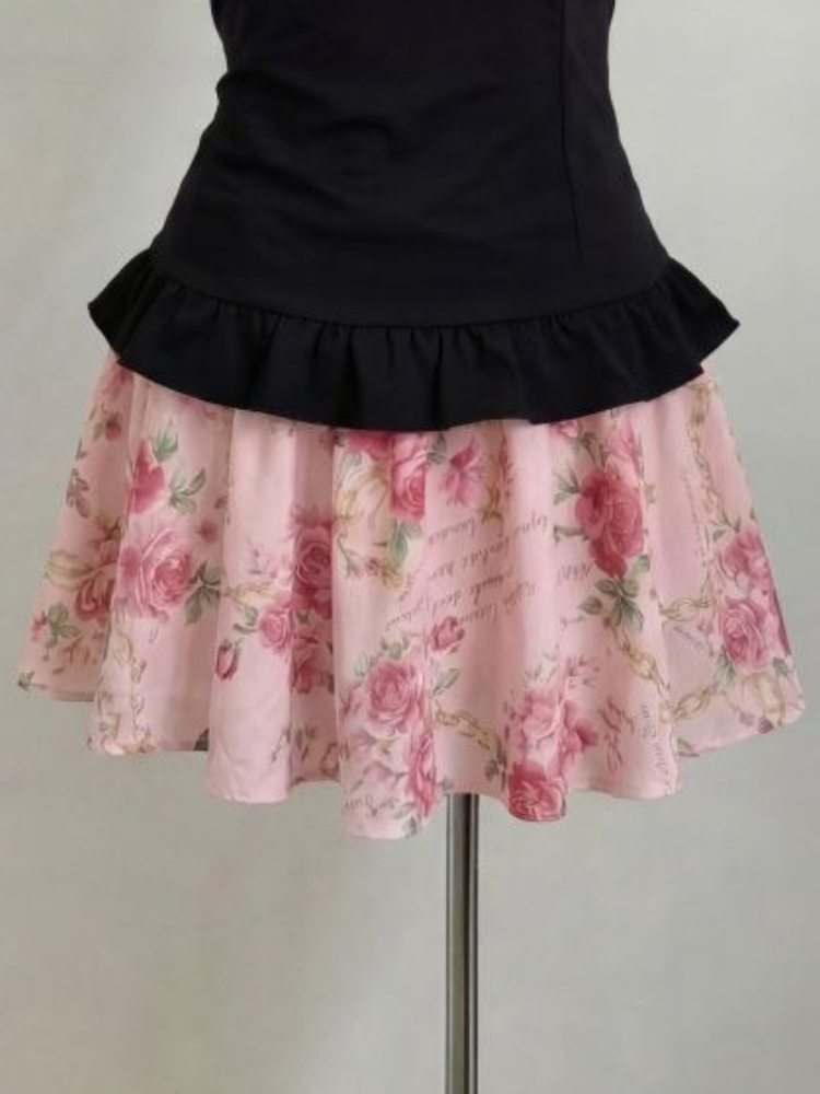 Women's Sweet Floral Print Two - Home Office For Two 评论和价格
