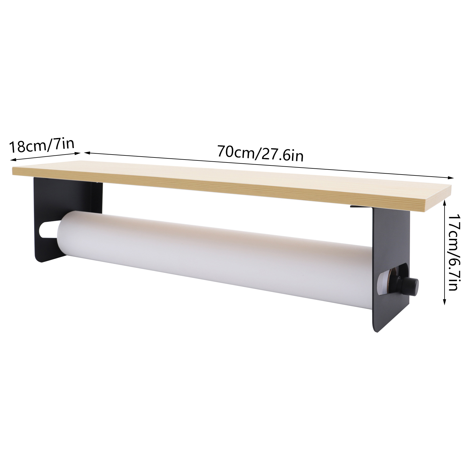 Wall Mounted Kraft Paper Dispe - Home Office Wallpaper 评论和价格
