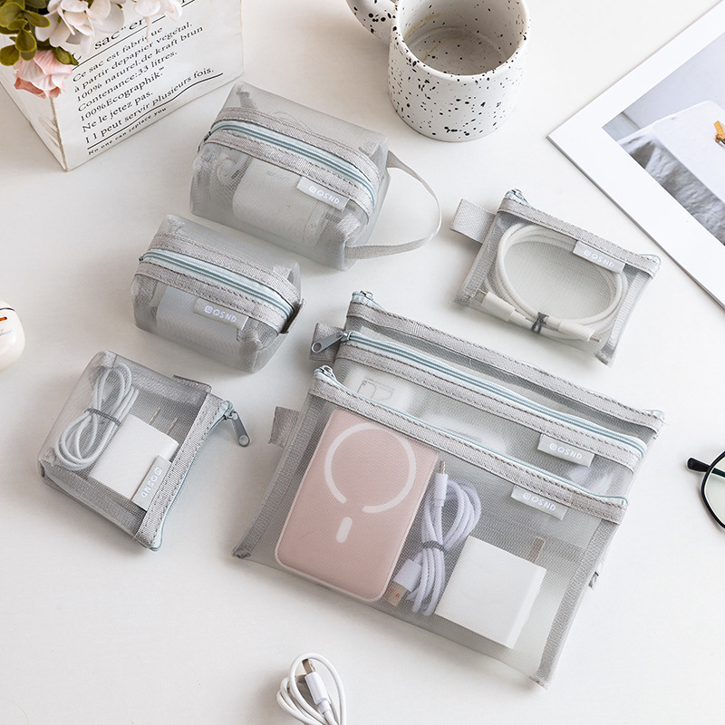 Gray Mesh Organizer Bags – for - Home Office Furniture Sets 评论和价格