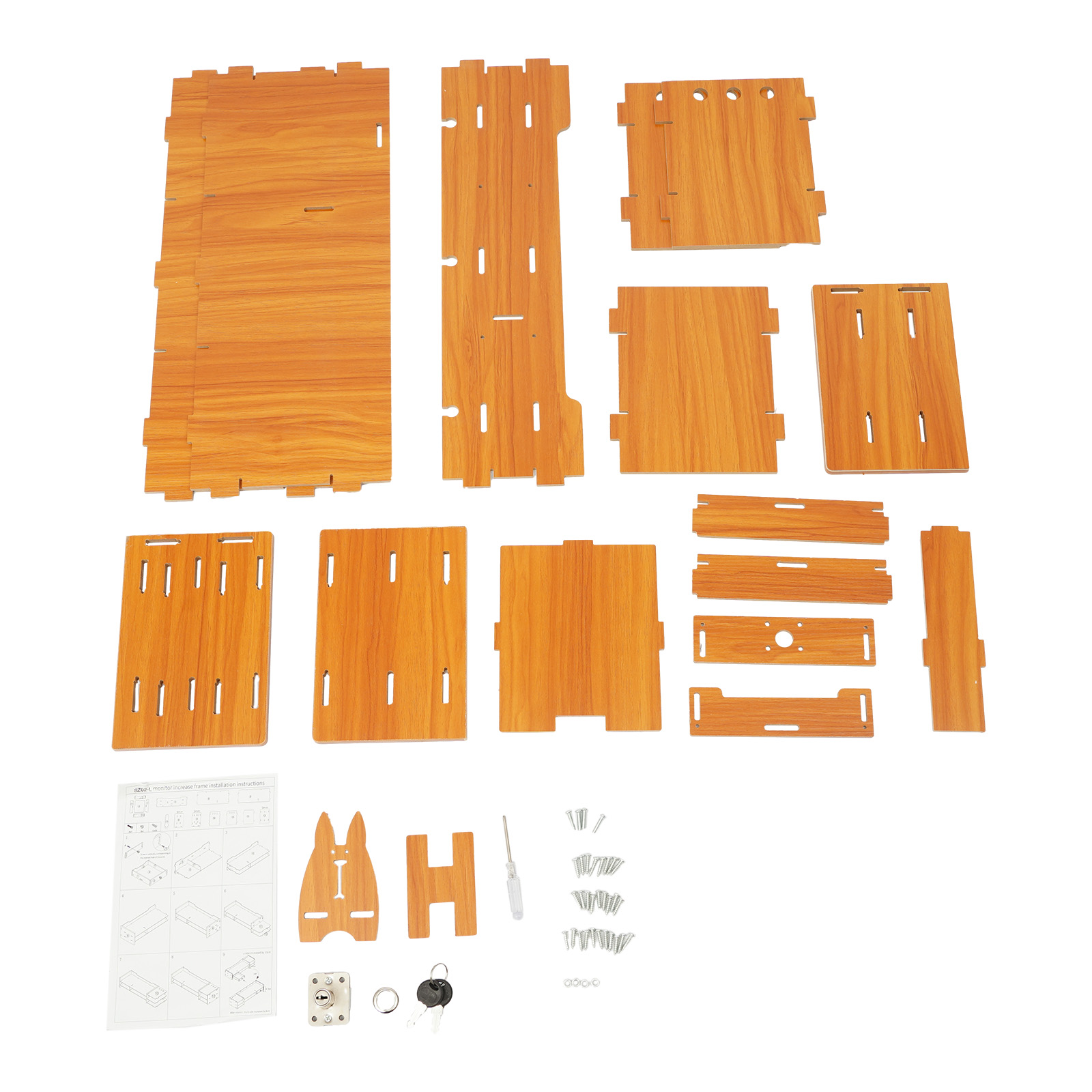 Mdf Ergonomic Monitor Stand Ri - Home Office Furniture Sets 评论和价格