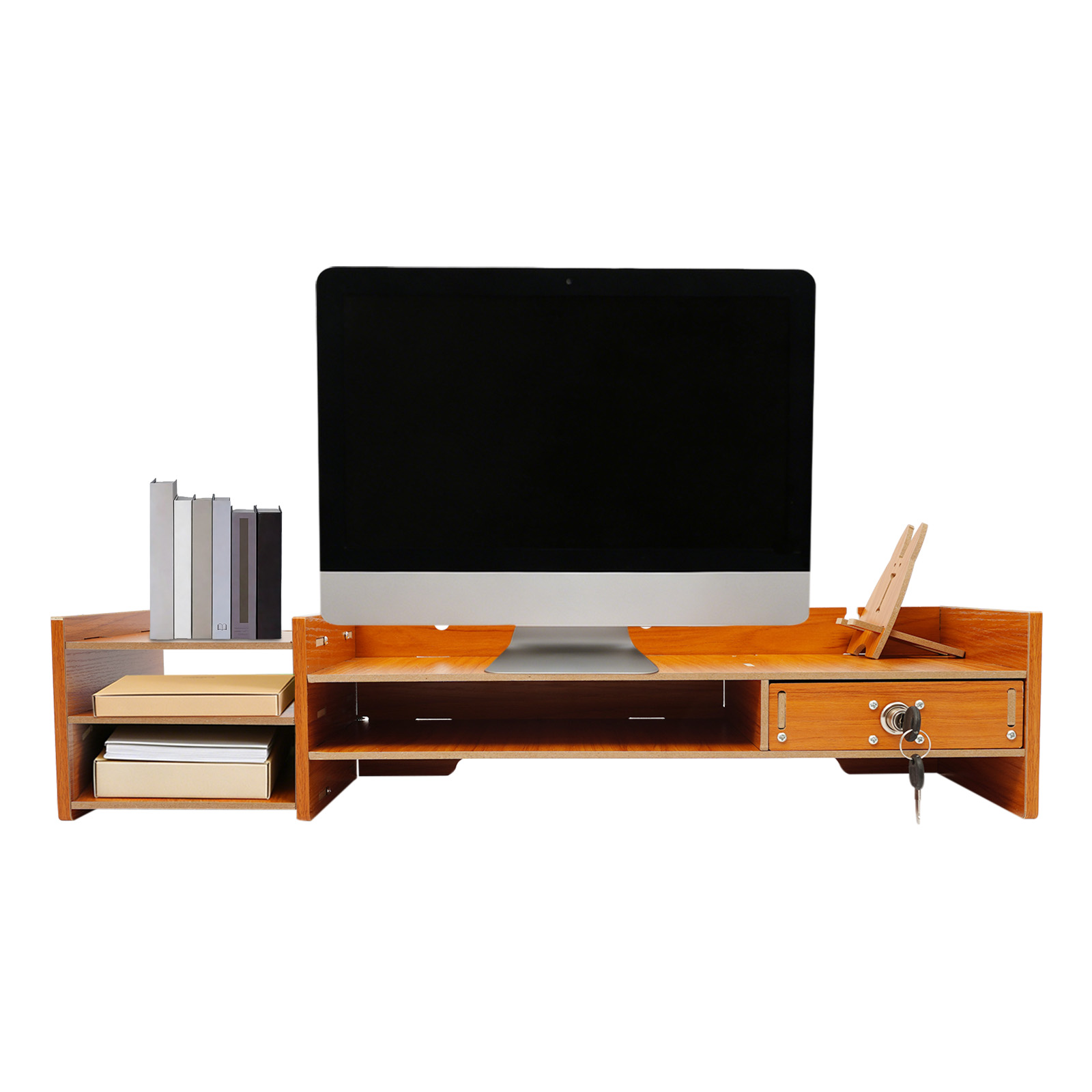 Mdf Ergonomic Monitor Stand Ri - Home Office Furniture Sets 评论和价格
