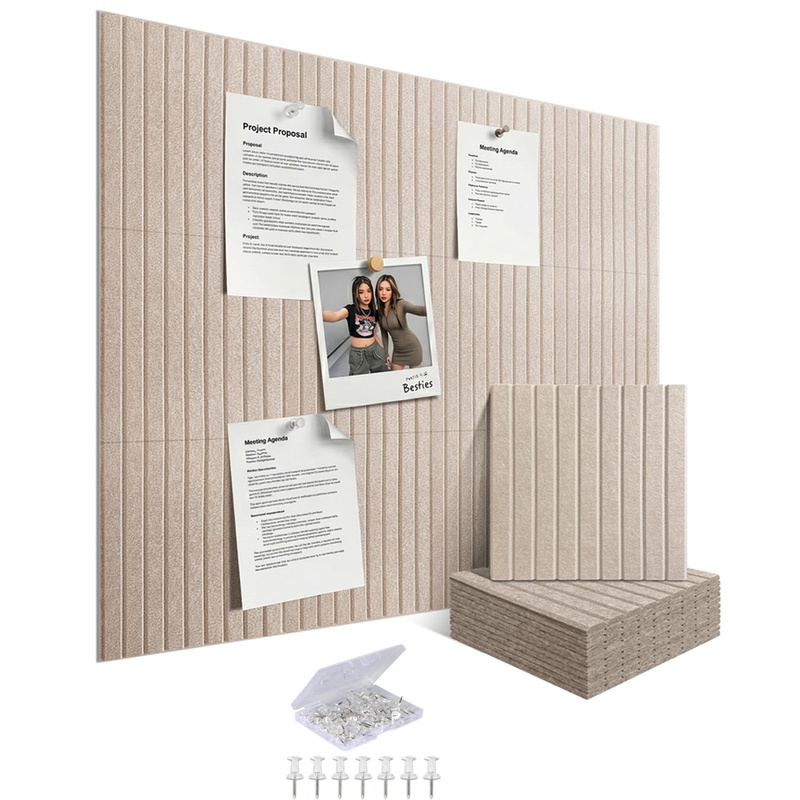 6-12PC Large Felt Cork Pin Not - Home Office Wallpaper 评论和价格