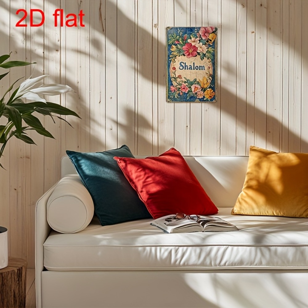 CIFBUY Vintage Floral Shalom A - Home Office For 评论和价格
