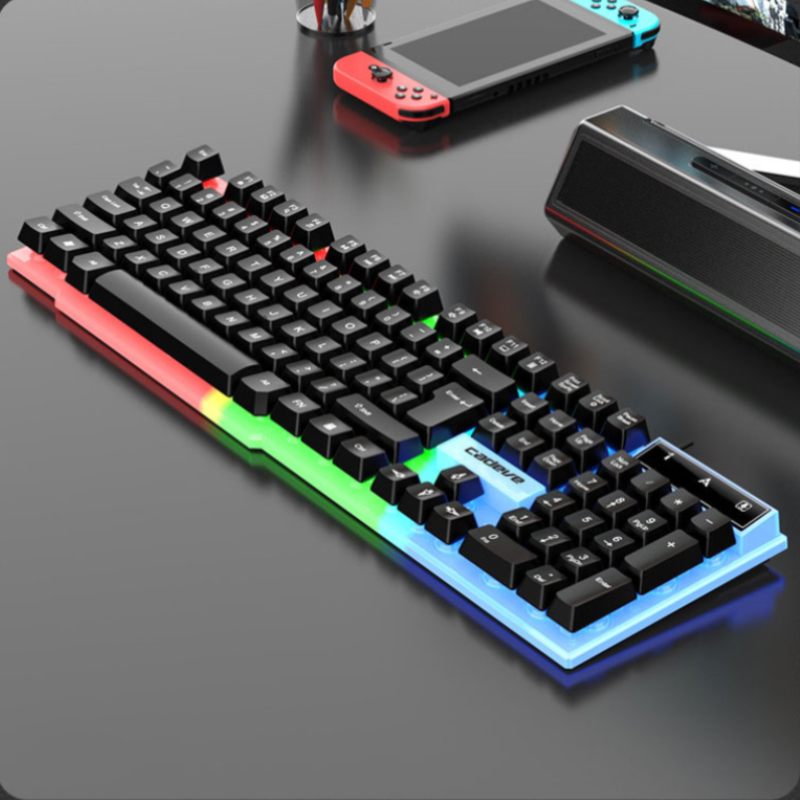 USB Wired 104 Keys Full Size M - English Home Office 评论和价格