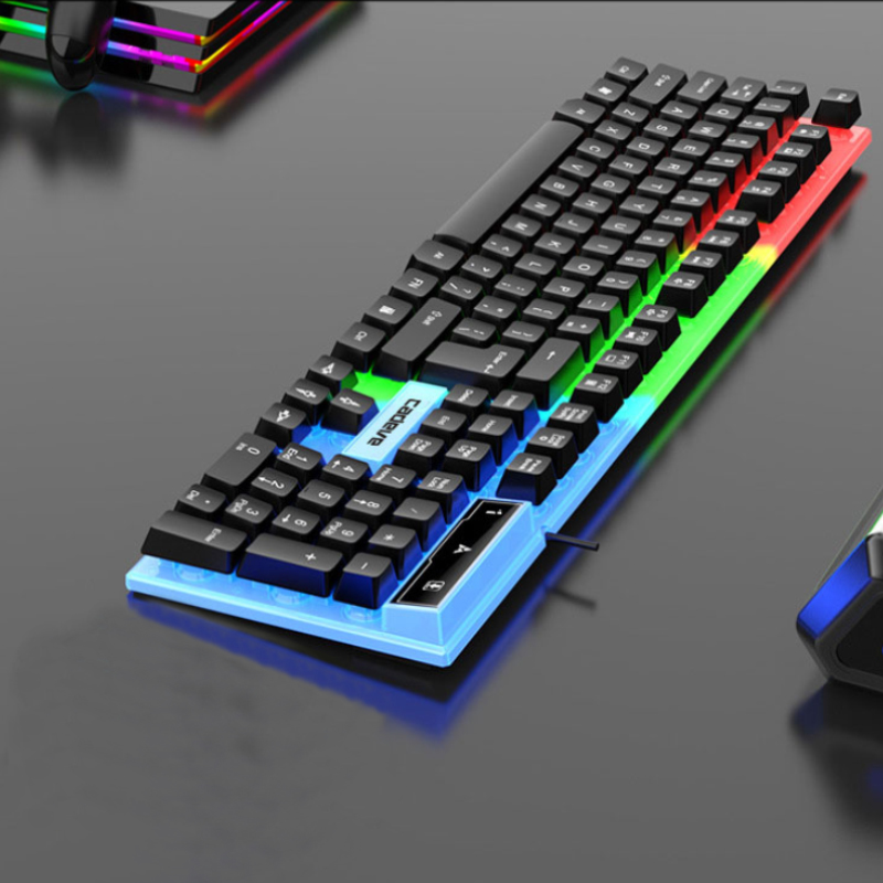 USB Wired 104 Keys Full Size M - English Home Office 评论和价格