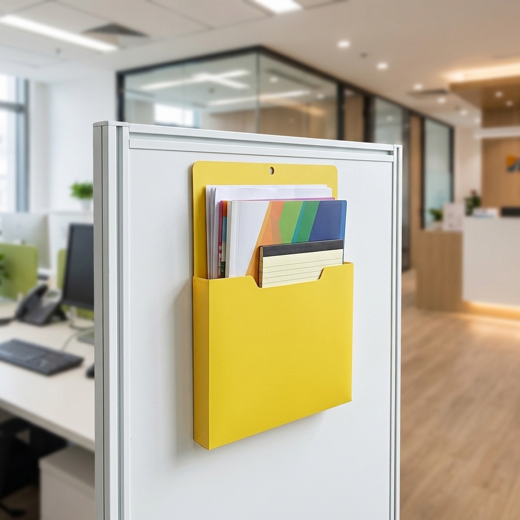 Magnetic File Holder Wall Moun - Home Office Wallpaper 评论和价格